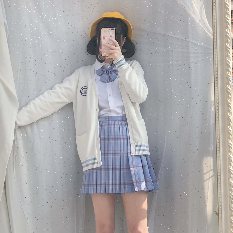 Ϻ jk б    Ƽ embroideried sailor navy skirt 5 pcs  л ҳ Ŭ Ʈ 